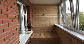 Отделка, остекление, утепление балконов в Югорске от 209 руб. м/2.