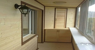 Отделка балкона под ключ Югорск, цена от 5845 руб.